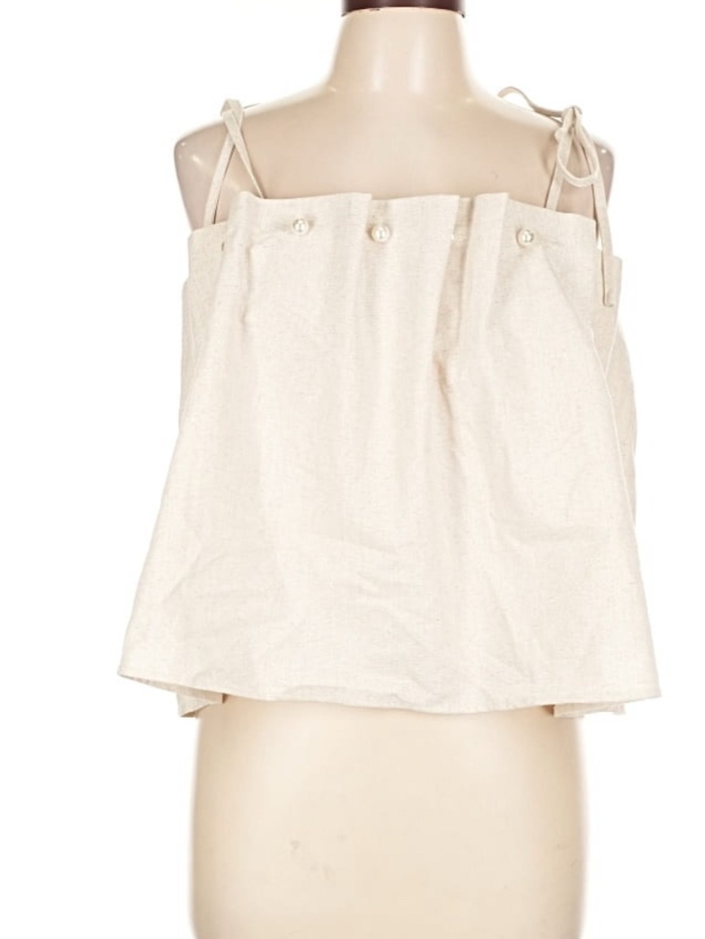 Luxe Cream Tie-Strap Women’s Shorts